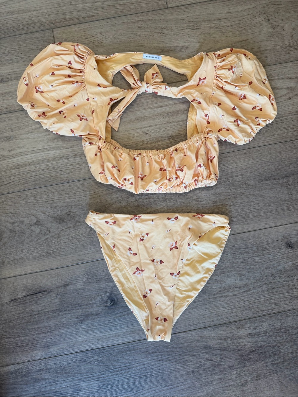 WeWoreWhat Delilah Flower Bikini Set